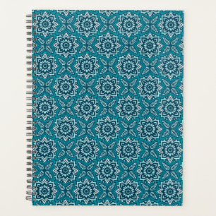 Agenda Na moda Boho Padrão Geométrico Floral