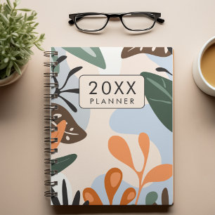 Agenda Na moda Moderno Corante Floral Legal
