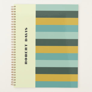 Agenda Na moda Retro Vintage - Fitas Horizontais