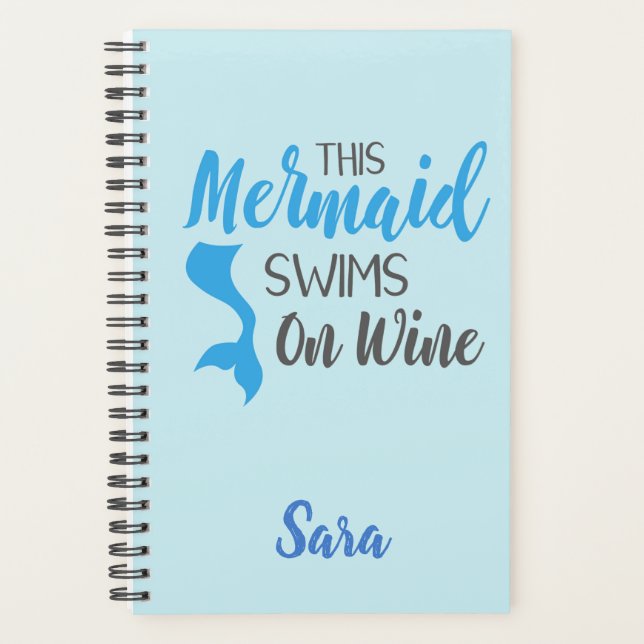 Agenda Nadação da Sereia do Vinho Personalizada (Frente)