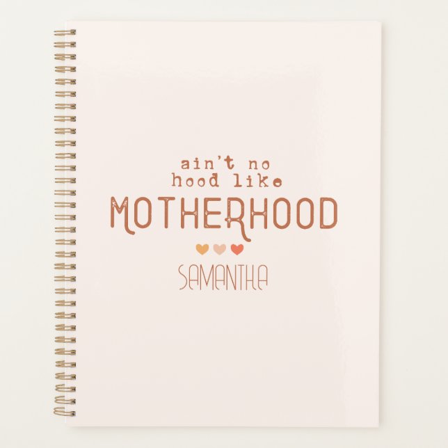 Agenda Não há madeira como mãe (Frente)