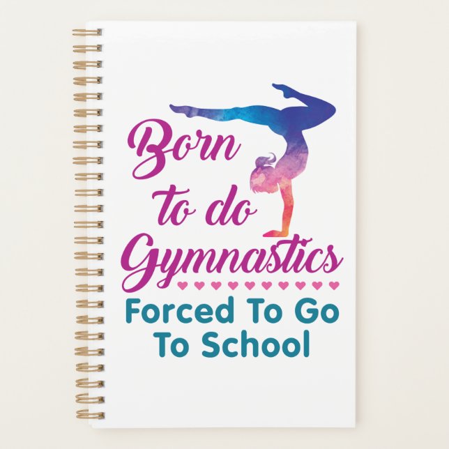Agenda Nascer de fazer ginástica forçada a ir à escola (Frente)