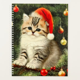 Agenda Natais vintages Kitten