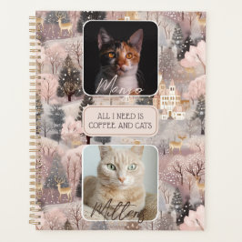 Agenda Natal de Colagem de Fotos de Pets Personalizados