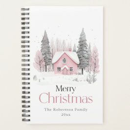 Agenda Natal Pink Winter Cotage