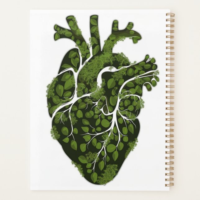Agenda "Nature Heart. Planner Botânico do Coração (Verso)