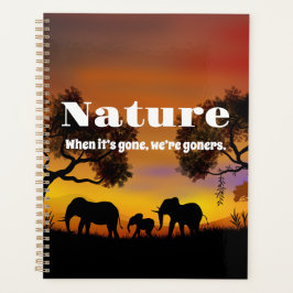 Agenda Natureza e elefantes preciosos