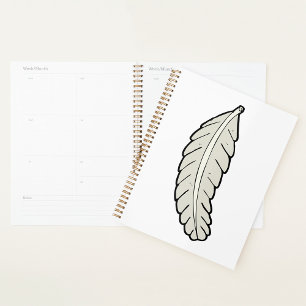 Agenda Natureza Minimalista Da Pena Desenhada À Mão