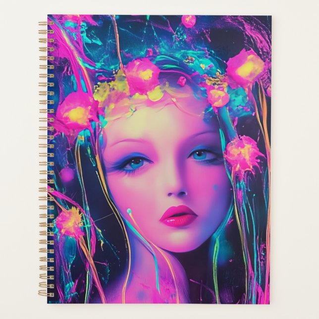 Agenda Neon Alien Goddess  (Frente)