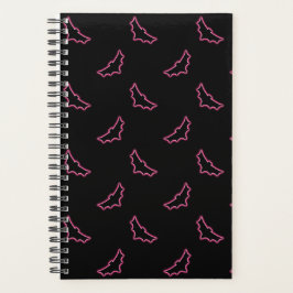 Agenda Neon Bats Rosa