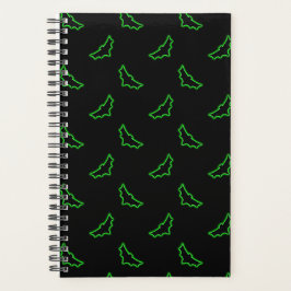 Agenda Neon Bats Verdes