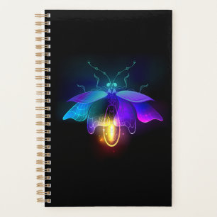 Agenda Neon Firefly a preto