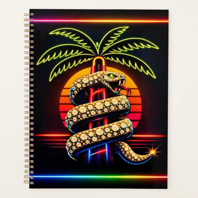 Agenda Neon Miami Nights Diamond opulence Luxury  (Frente)