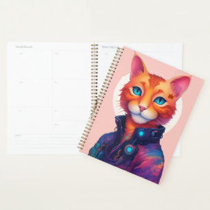 Agenda "Neon Paws: O Gengibre, Gengibre De Olhos Azuis"