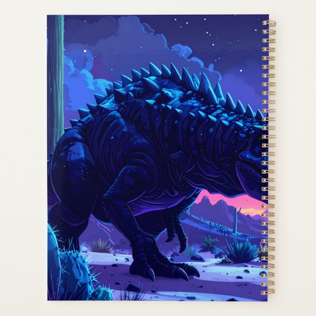 Agenda Neon T Rex Night Run (Verso)