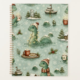 Agenda Nessie do Natal Monstro do Lago Ness Aconchegante 