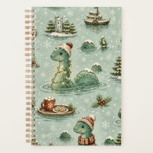 Agenda Nessie do Natal Monstro do Lago Ness Aconchegante 