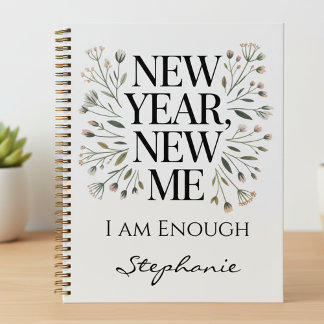 Agenda New Year, New Me Affirmation Planner