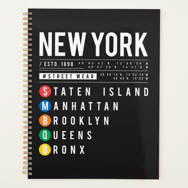 Agenda New York 5 Boroughs (Frente)