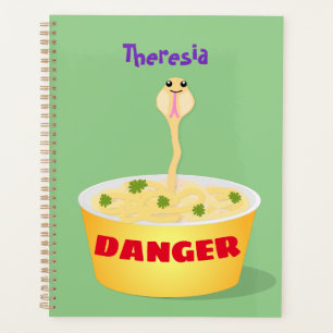 Agenda Nódulos bonitos cobra ilustram humor com ilustra