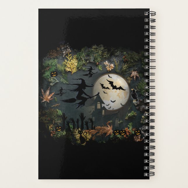 Agenda Noite da Festa das Bruxas (Verso)