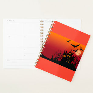 Agenda Noite de Halloween de Spooky Haunted House