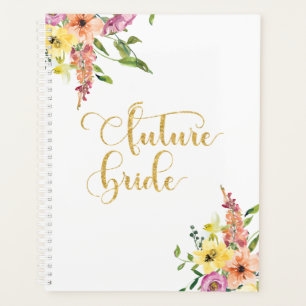 Agenda Noiva Dourada, Noiva Floral