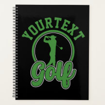 NOME DE ADD DE Golf Personalizado Retro Pro Golfer