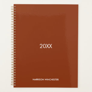 Agenda Nome de ano personalizado profissional elegante te