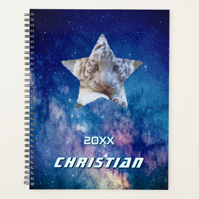 Agenda Nome de foto do dragão espacial Galaxy 2026 (Frente)