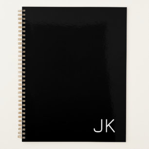 Agenda Nome de iniciais minimalista personalizável