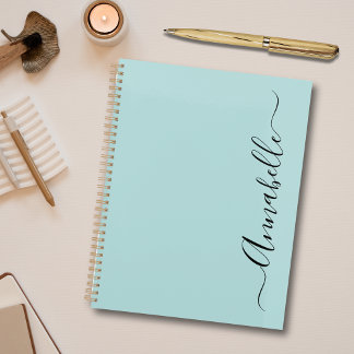 Agenda Nome de Letra Elegante