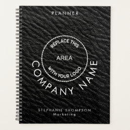 Agenda Nome do funcionário da empresa Logotipo QR Preto F