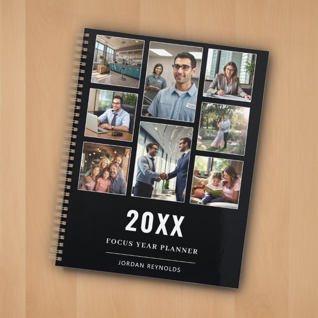 Agenda Nome do Modelo da Colagem de Fotografias do Elegan (Criador carregado)