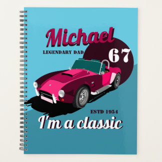 Agenda Nome do pai lendário clássico de legendário de car