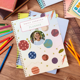 Agenda Nome e Foto Personalizados Adoráveis para Crianças