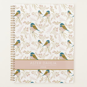 Agenda Nome Floral de Aves Douradas, Pinças, Cuta