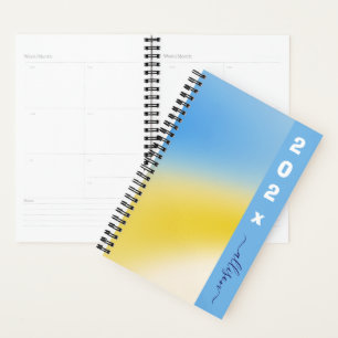 Agenda nome mágico do fundo Personalizado 