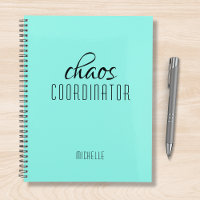 Nome Personalizado Azul do Coordenador do Caos