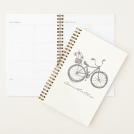Agenda Nome Personalizado Bicicleta Bicicleta Bíblica Vin
