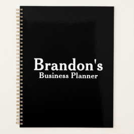 Agenda Nome Personalizado | Black Business