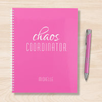 Nome Personalizado Cor-de-Rosa do Coordenador do C