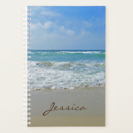 Agenda Nome personalizado da praia