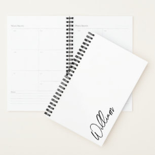 Agenda Nome Personalizado de Script Moderno