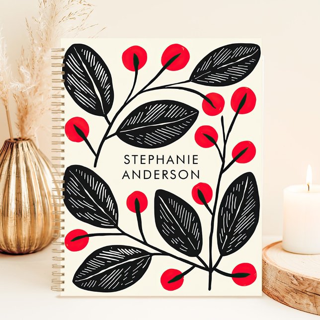 Agenda Nome Personalizado do Bold Botanicals (Criador carregado)