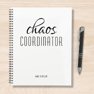 Agenda Nome Personalizado do Coordenador de Caos