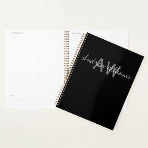 Agenda Nome Personalizado e Livro de Compromissos Iniciai