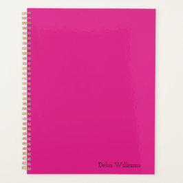 Agenda Nome Personalizado Rosa Doll