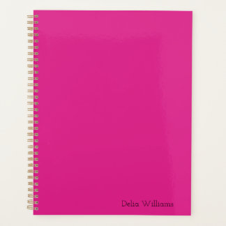 Agenda Nome Personalizado Rosa Doll