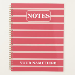 AGENDA NOME PERSONALIZADO & TEXTO NOTAS SIMPLES E ELEGANT